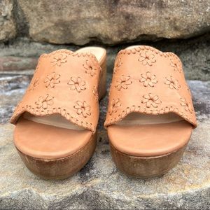 Jack Rogers | Floral Wedge Slide | 8